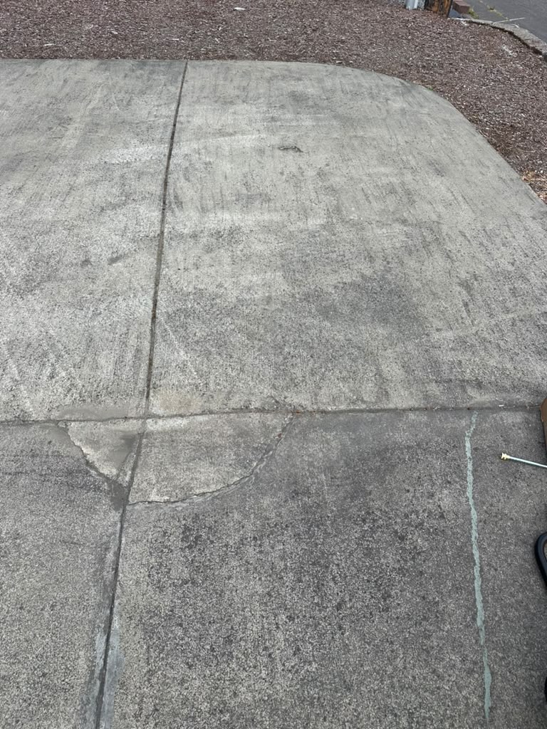 Sidewalk Cleaning Project #3 before